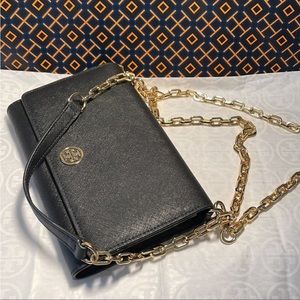 Tory Burch chain wallet
